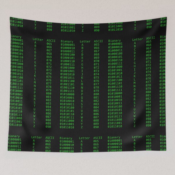 Aperçu de l'œuvre Alphabet informatique créée et vendue par Sew Fay.