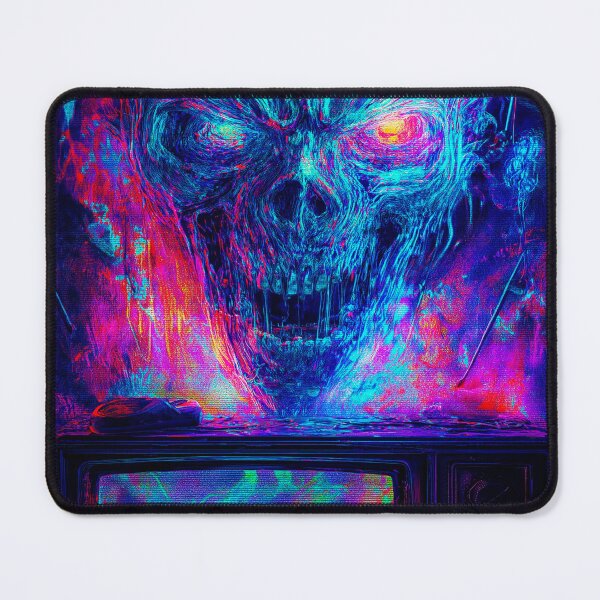 Item preview, Neon TV Horror designed and sold by MatrixTattoo.