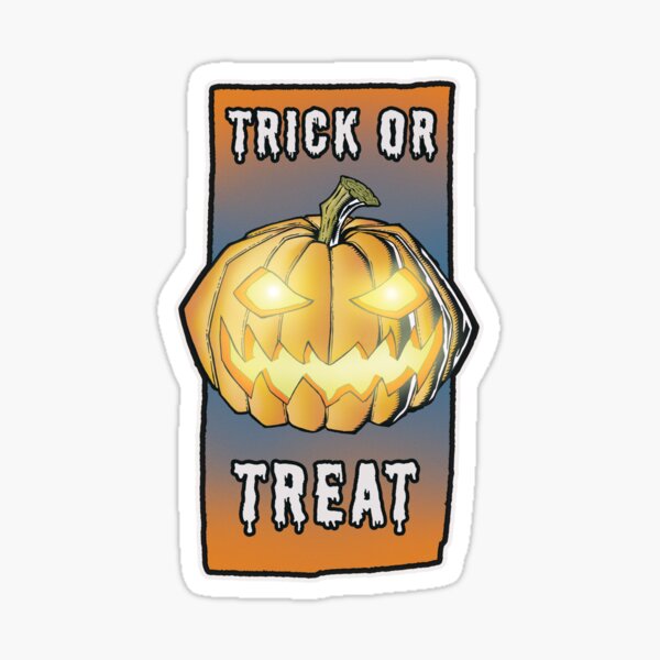 Item preview, Trick or Treat Pumpkin designed and sold by mtbillustration.