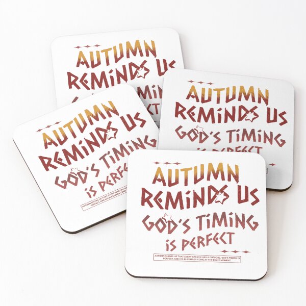 Item preview, Autumn Reminds Us – God’s Timing Is Perfect designed and sold by OrtegaGrace.
