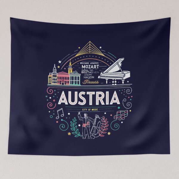 Item preview, AUSTRIA CITY OF MUSIC designed and sold by likbatonboot.