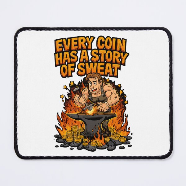 Item preview, Every Coin Has A Story Of Sweat – Coinforge designed and sold by Design Orbit.