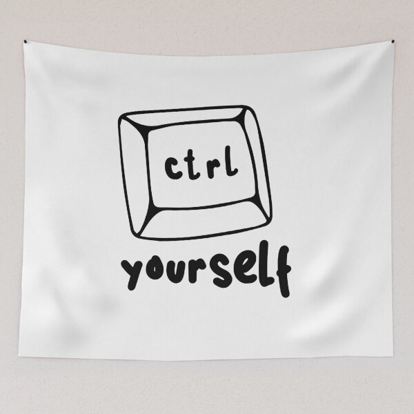 Item preview, Ctrl yourself designed and sold by DeMineArts.