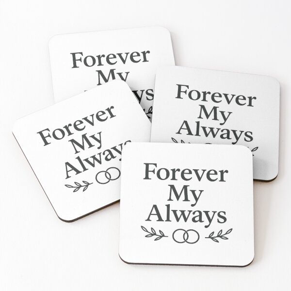 Item preview, Forever My Always T-Shirt – Minimal Wedding Rings Romantic Couple Design designed and sold by AstroGlamStudio.