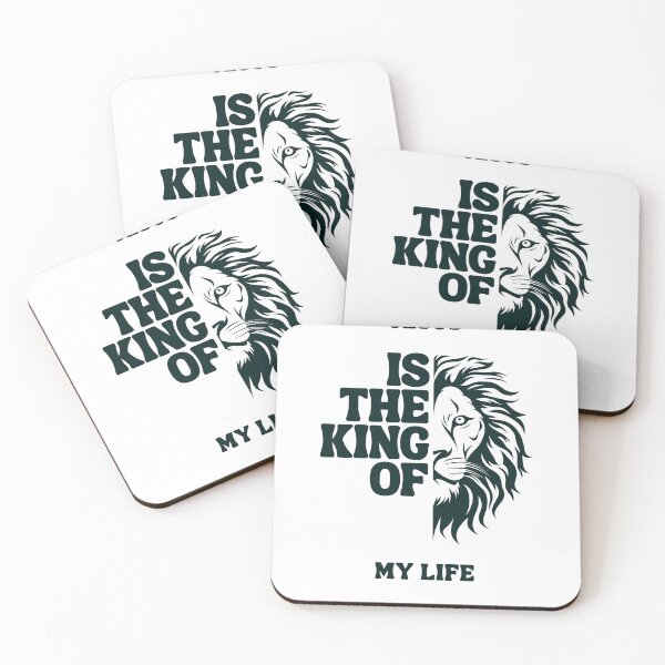 Item preview, Jesus Is The King Of My Life Lion  - Christian Faith King of Kings designed and sold by 3ac-Arts.