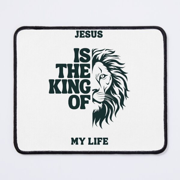Item preview, Jesus Is The King Of My Life Lion - Christian Faith King of Kings designed and sold by 3ac-Arts.