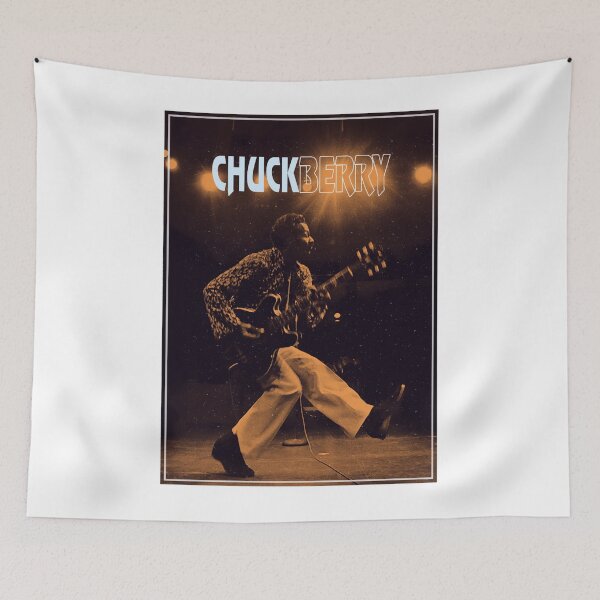 Item preview, Chuck Berry playing on the guitar vintage  Classic designed and sold by JakeForemans.