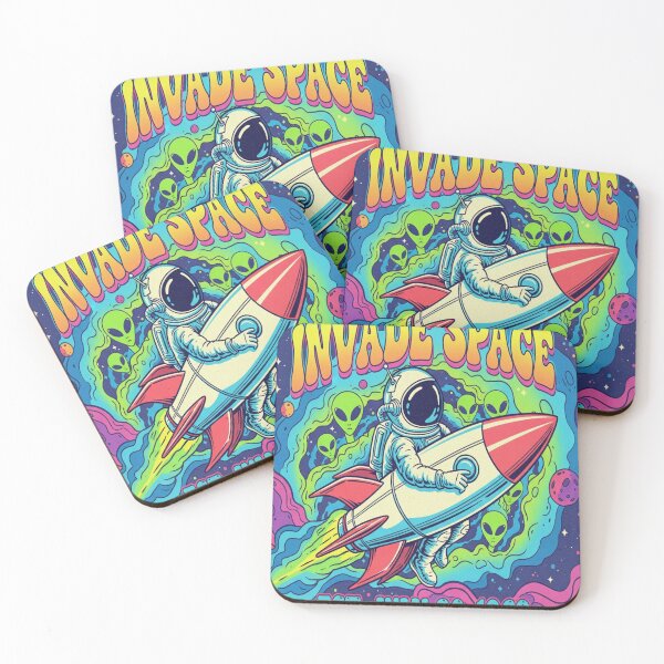 Item preview, Retro Astronaut Space designed and sold by CyberdogStudios.
