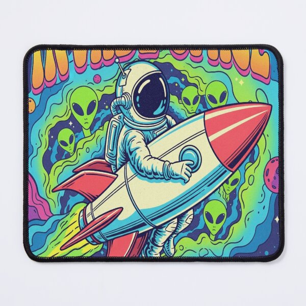 Item preview, Retro Astronaut Space designed and sold by CyberdogStudios.