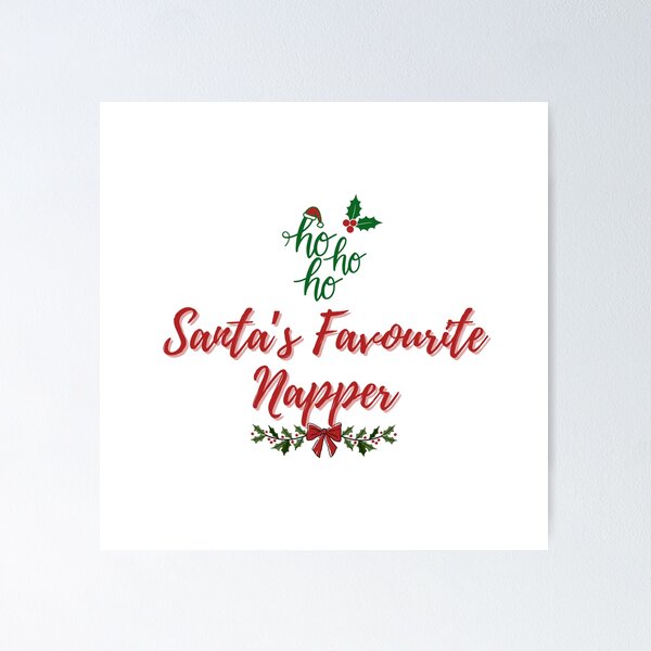 Item preview, Santa’s Favourite Napper designed and sold by DixieGirlStudio.