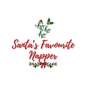 Artwork thumbnail, Santa’s Favourite Napper by DixieGirlStudio