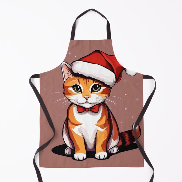 Item preview, Cat as Santa designed and sold by Zofia Sosnecka.