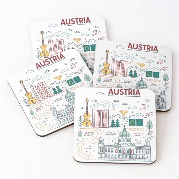 Item preview, AUSTRIA CITY OF MUSIC designed and sold by likbatonboot.