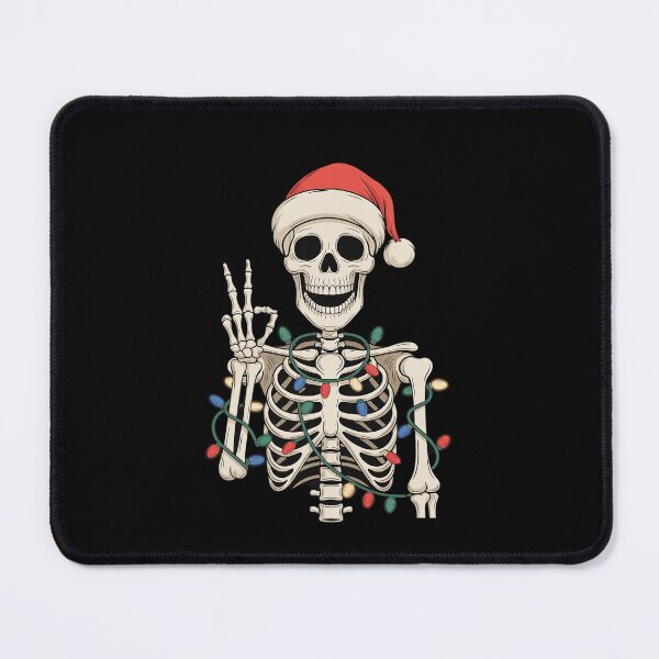 Item preview, Skeleton Santa Merry Christmas Xmas Lights Pajamas Holiday designed and sold by RayArmstrong.