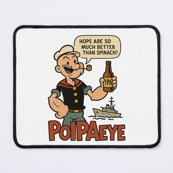 Artikelvorschau, PoIPAeye – Retro Sailor Loves IPA entworfen und verkauft von SablePL.