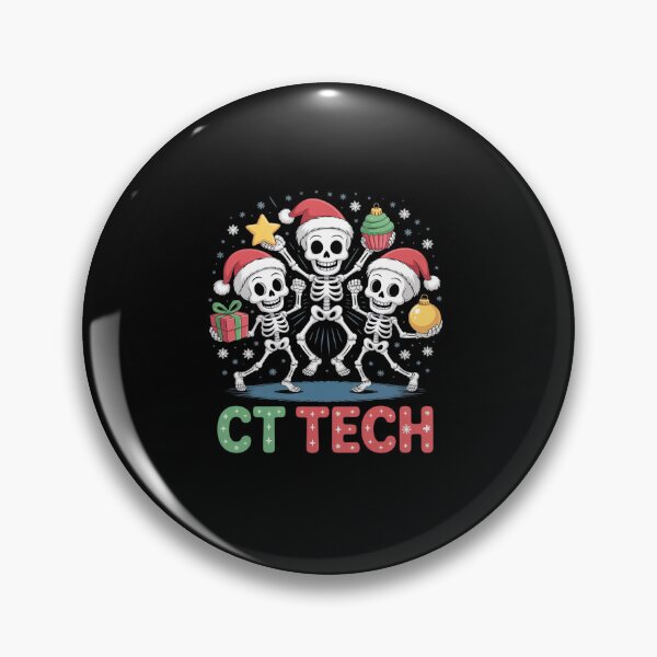 Item preview, Skeleton CT Tech Computed Tomography Technologist Christmas designed and sold by MinaReinger.