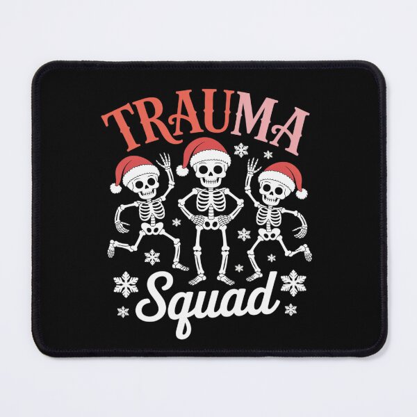 Item preview, Skeleton Dancing Trauma Nurse Christmas Xmas Funny designed and sold by AmparoBoyle.
