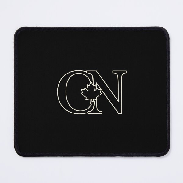 Item preview, CN Canada Monogram Maple Leaf Minimalist designed and sold by Paper Drip.