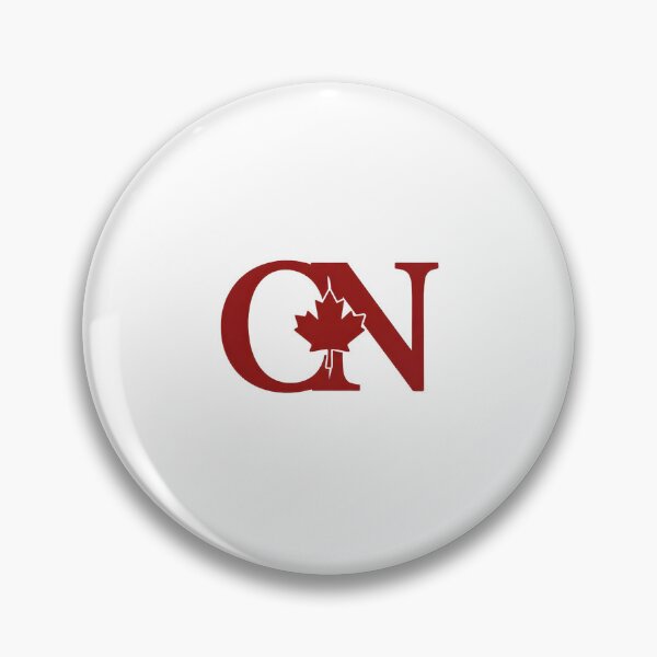 Item preview, CN Canada Monogram Maple Leaf Minimalist designed and sold by Paper Drip.