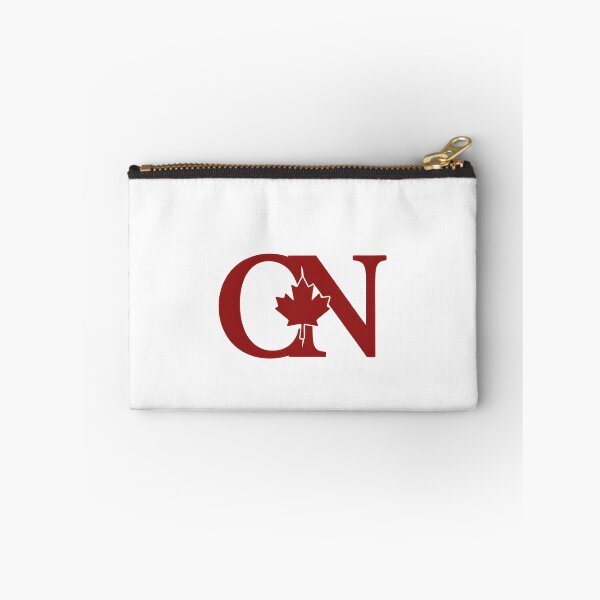 Item preview, CN Canada Monogram Maple Leaf Minimalist designed and sold by Paper Drip.