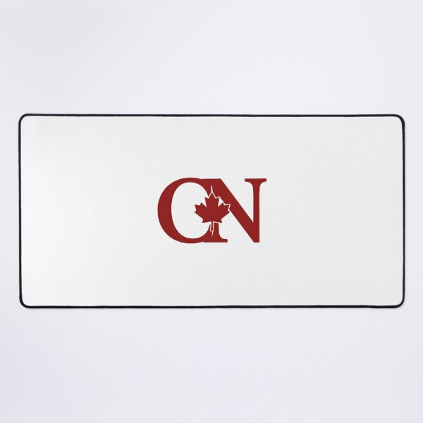 Item preview, CN Canada Monogram Maple Leaf Minimalist designed and sold by Paper Drip.