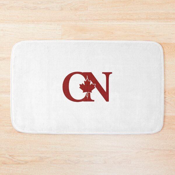 Item preview, CN Canada Monogram Maple Leaf Minimalist designed and sold by Paper Drip.