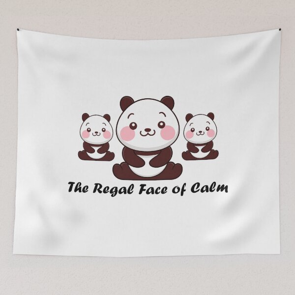 Item preview, The Regal Face of Calm designed and sold by MayaMaliStudio.