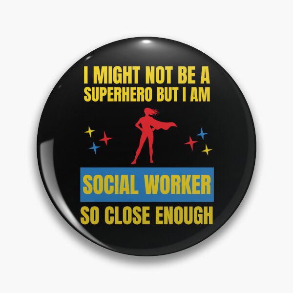 Item preview, I Might Not Be a Superhero But I Am a Social Worker So Close designed and sold by snowry.