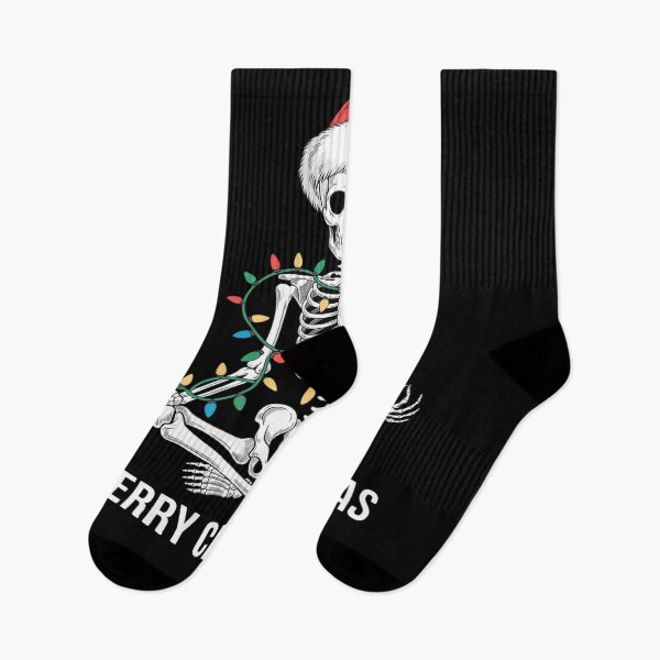 Item preview, skeleton do yoga ugly christmas designed and sold by RansomFlatley.