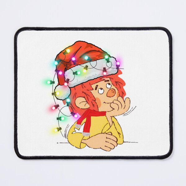 Item preview, Pumuckl mit Weihnachtsmannmütze designed and sold by DieViolettHund.