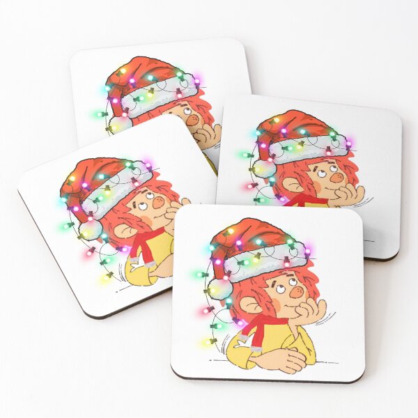 Item preview, Pumuckl mit Weihnachtsmannmütze designed and sold by DieViolettHund.