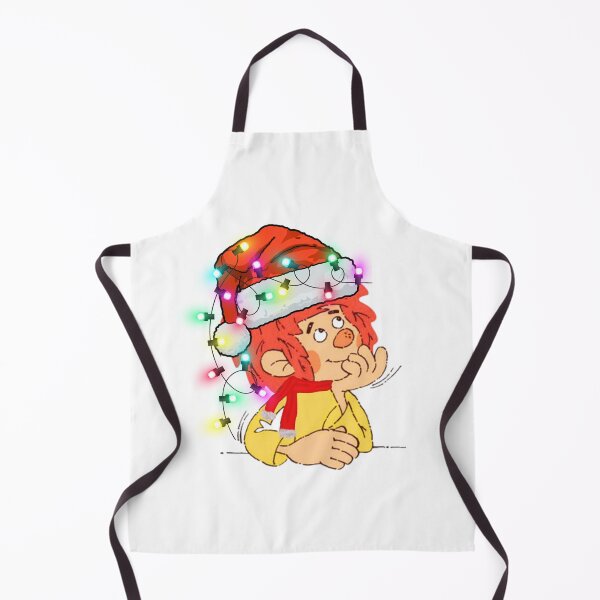 Item preview, Pumuckl mit Weihnachtsmannmütze designed and sold by DieViolettHund.