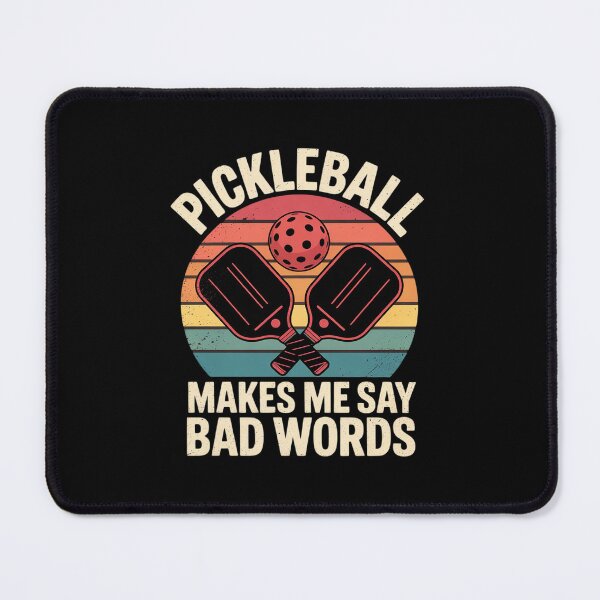Item preview, Pickleball Make Me Say Bad Words Dad Mom designed and sold by THagBlue.