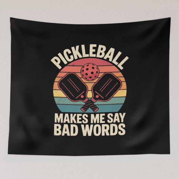 Item preview, Pickleball Make Me Say Bad Words Dad Mom  designed and sold by THagBlue.