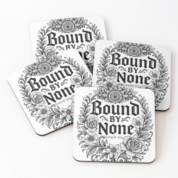 Item preview, “Bound by None – Ornamental Tattoo Art Tee” designed and sold by Katapultink.