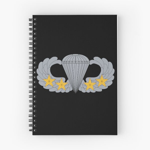 Item preview, Badge - Army - Parachutist - Basic - 4 Combat Star X 300 designed and sold by Military Insignia Products.
