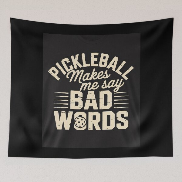Artikelvorschau, Pickleball Bring mich dazu, schlechte Worte zu sagen Pickleball-Liebhaber entworfen und verkauft von THagBlue.