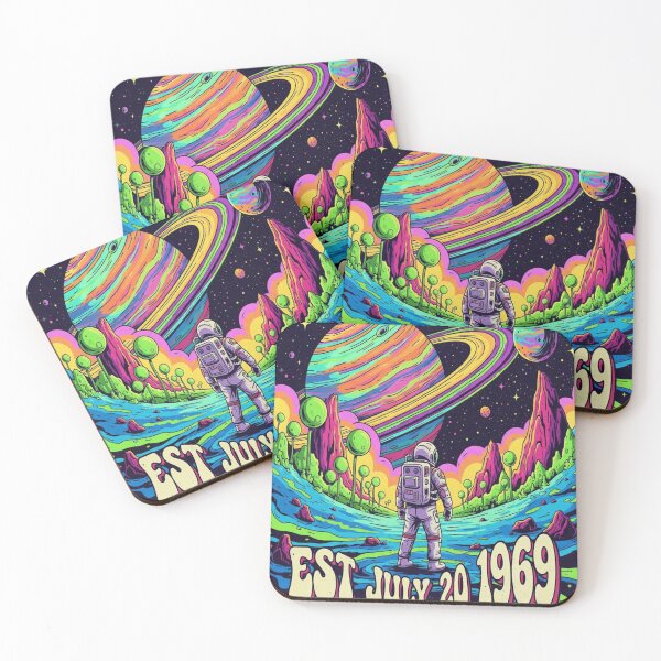 Item preview, Retro Astronaut Space designed and sold by CyberdogStudios.
