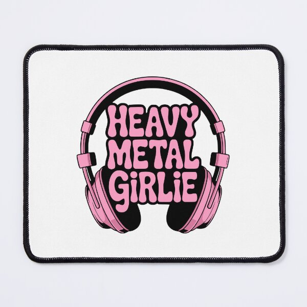 Item preview, Heavy Metal Girlie! Pink Music Girl designed and sold by PMCreative.