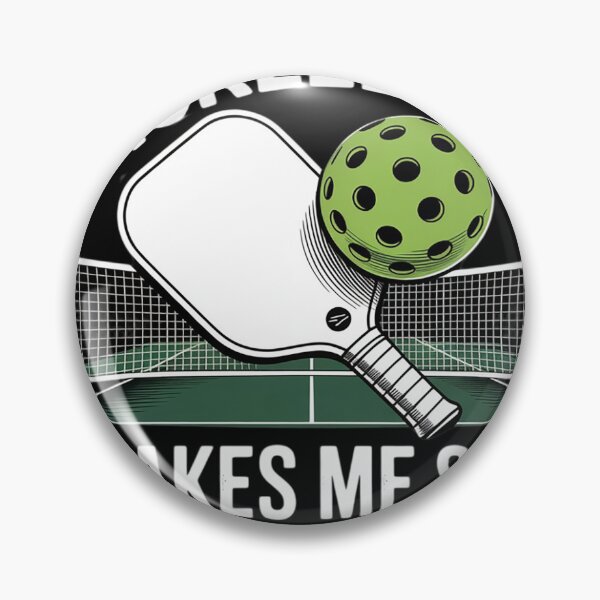 Item preview, Pickleball Makes Me Say Bad Words Paddle Ball Players  designed and sold by THagBlue.