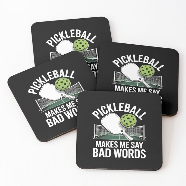 Item preview, Pickleball Makes Me Say Bad Words Paddle Ball Players  designed and sold by THagBlue.