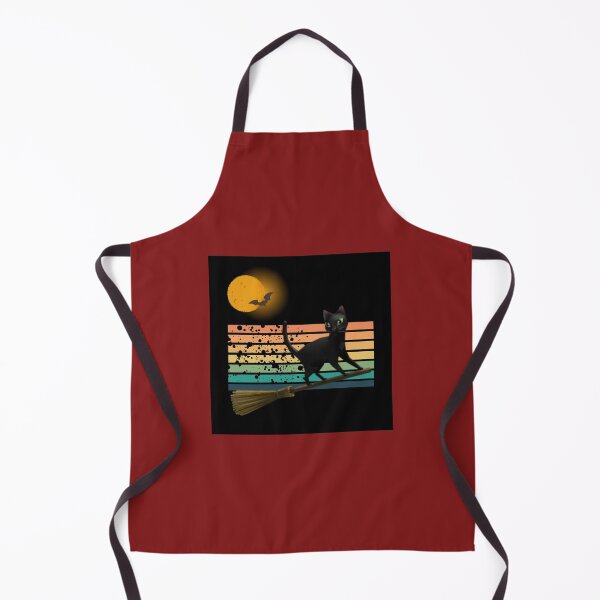 Item preview, Black Cat Halloween Retro Spooky designed and sold by KittenAndCo.