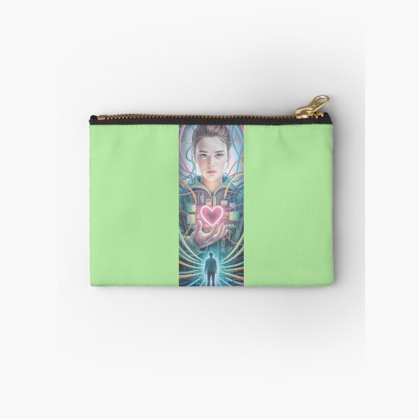 Item preview, Neon Heart Circuitry Portrait Png By Merch, Limited Edition designed and sold by KILEYMARGSHOP.