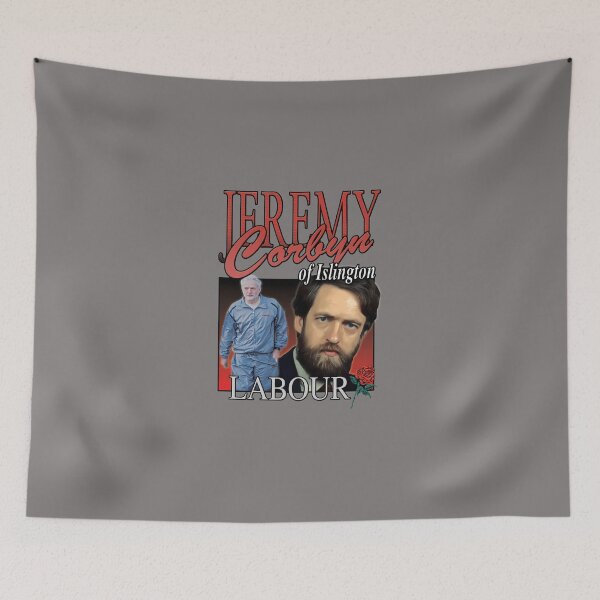 Item preview, JEREMY-CORBYN-LABOUR-VINTAGE-TEE designed and sold by JerryFordy.