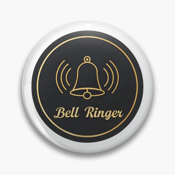 Item preview, Minimal Bell Silhouette– Elegant Design for Bell Ringers & Choirs designed and sold by VividOrganica.