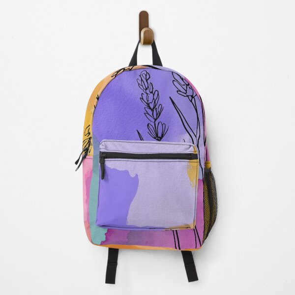 Item preview, Vibrant Watercolor Lavender Line Art designed and sold by idtecss.