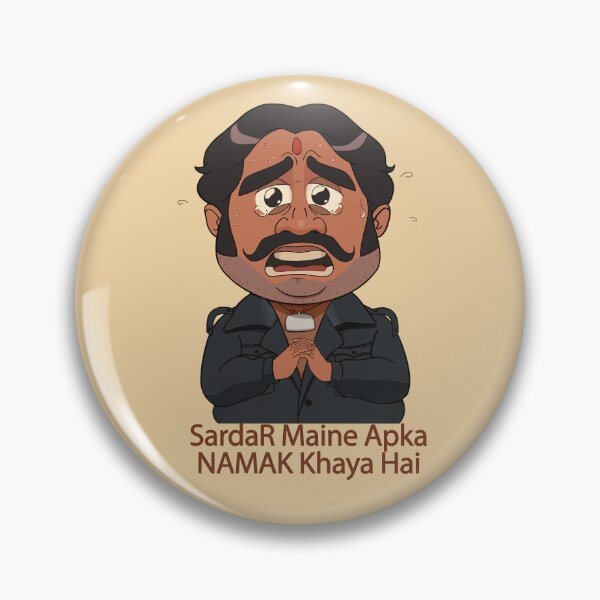 Item preview, Sardar Maine Aapka Namak Khaya Hai designed and sold by Inspired~Souls.