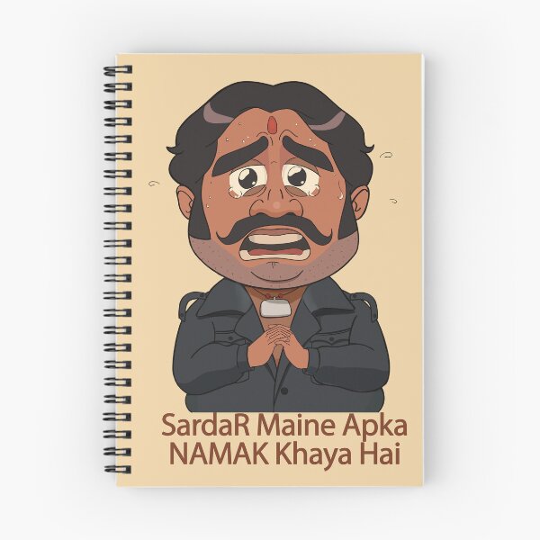 Item preview, Sardar Maine Aapka Namak Khaya Hai designed and sold by Inspired~Souls.