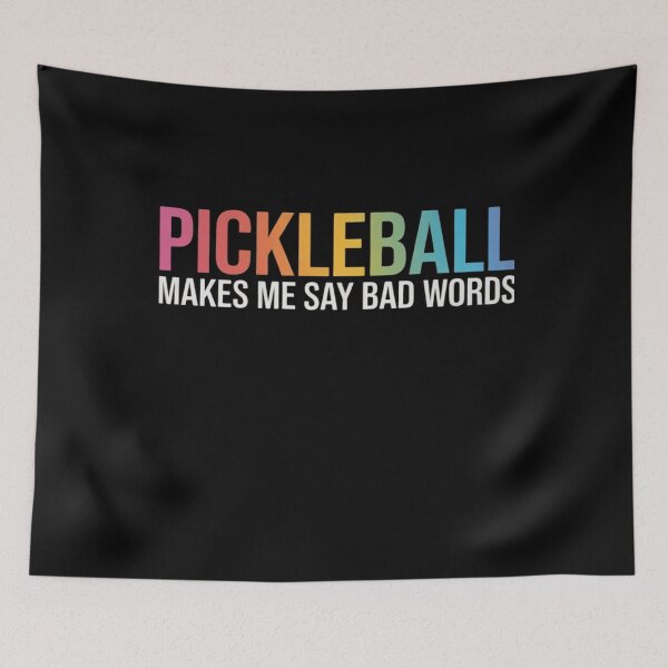 Item preview, Pickleball Makes Me Say Bad Words Pickleball Players2  designed and sold by THagBlue.