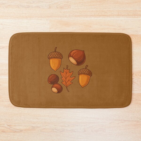 Item preview, Autumn Acorns & Oak Leaf - Cozy Fall Forest Design designed and sold by anna2681.